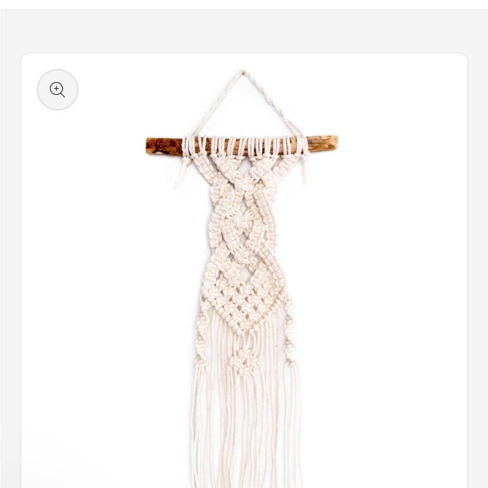 Make-rame  Macrame Wall Hanging Kit, NIP Celtic Braid